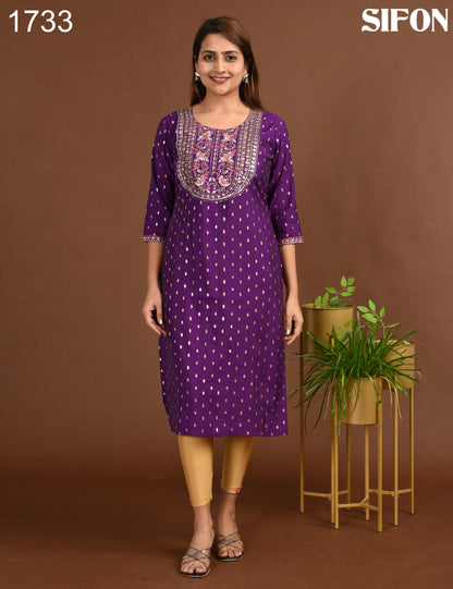 SIFON | 1733 | ROMAN SILK BIG EMBROIDERY