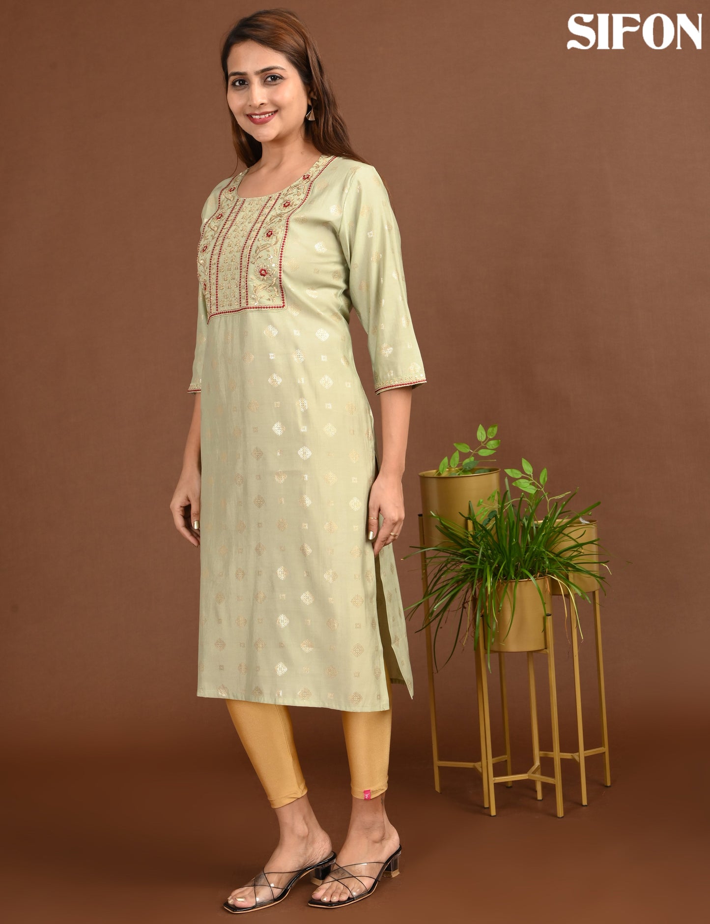 SIFON | 1734 | ROMAN SILK BIG EMBROIDERY