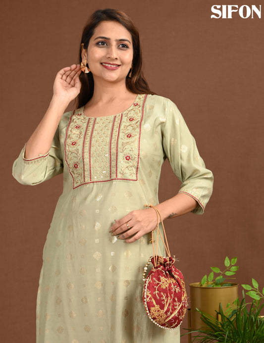 SIFON | 1734 | ROMAN SILK BIG EMBROIDERY