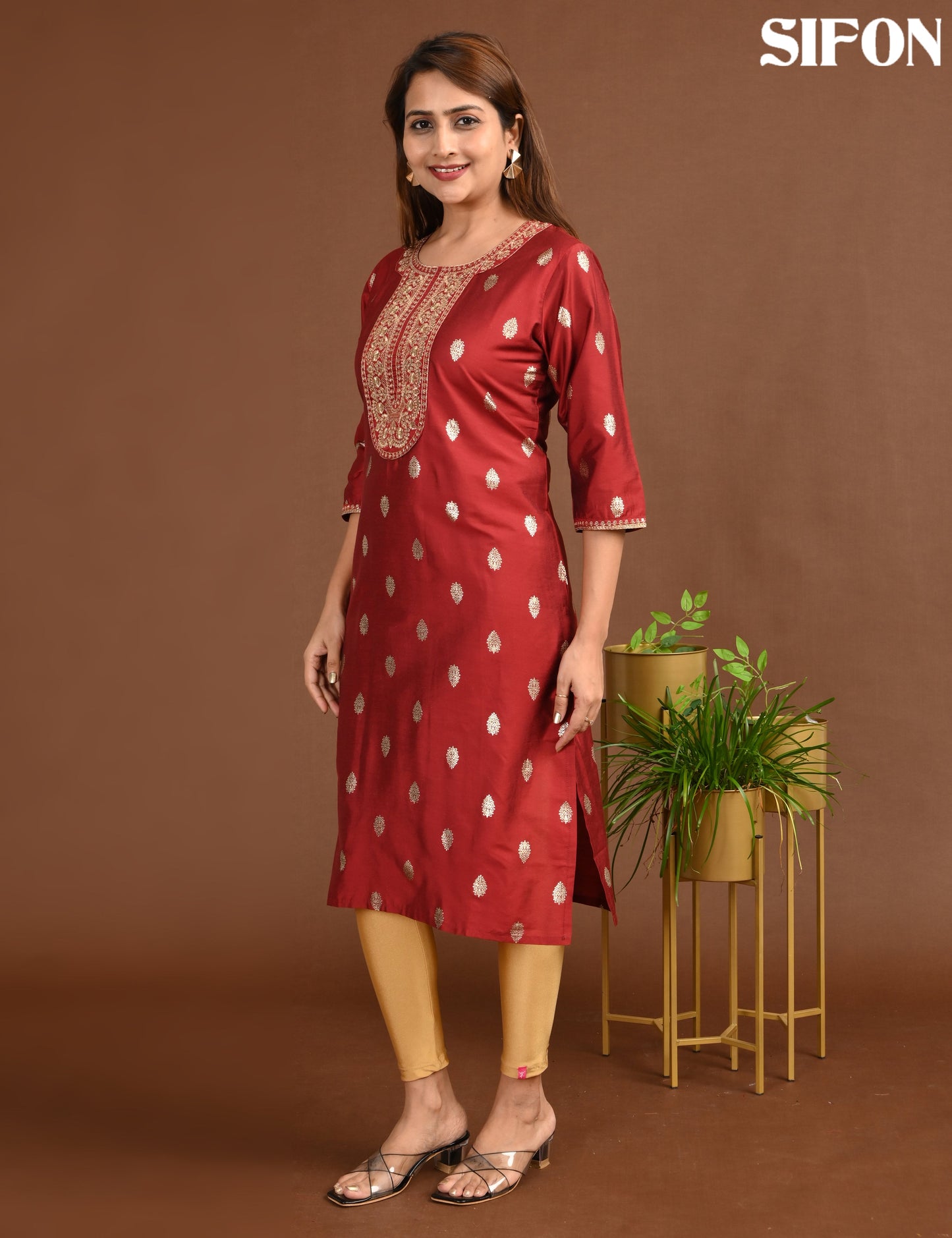 SIFON | 1735 | ROMAN SILK BIG EMBROIDERY