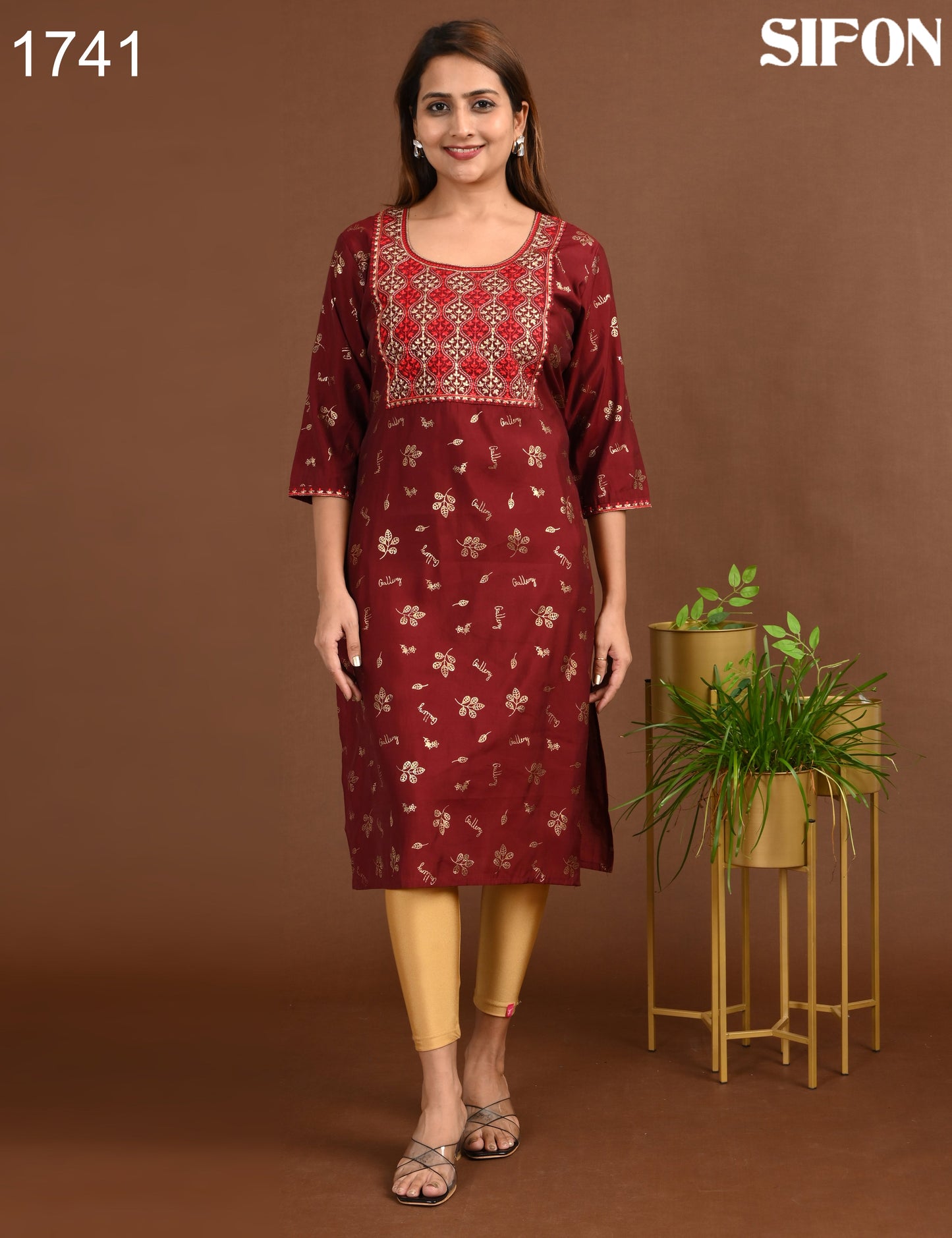 ONVIEW | 1741 | ROMAN SILK BIG EMBROIDERY