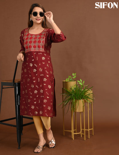 ONVIEW | 1741 | ROMAN SILK BIG EMBROIDERY