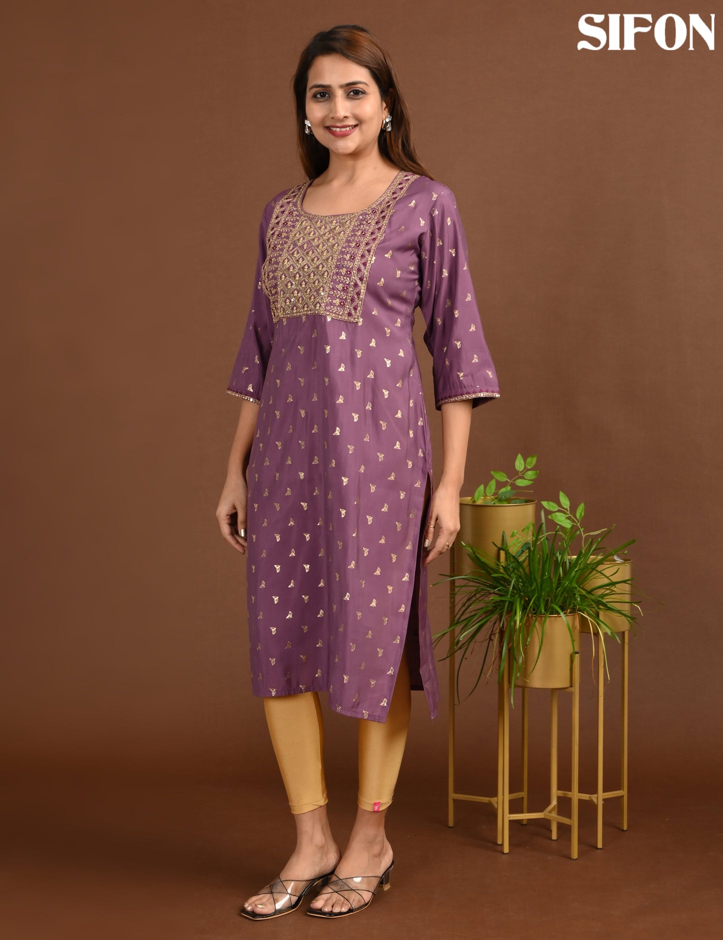 SIFON  | 1742 | ROMAN SILK BIG EMBROIDERY